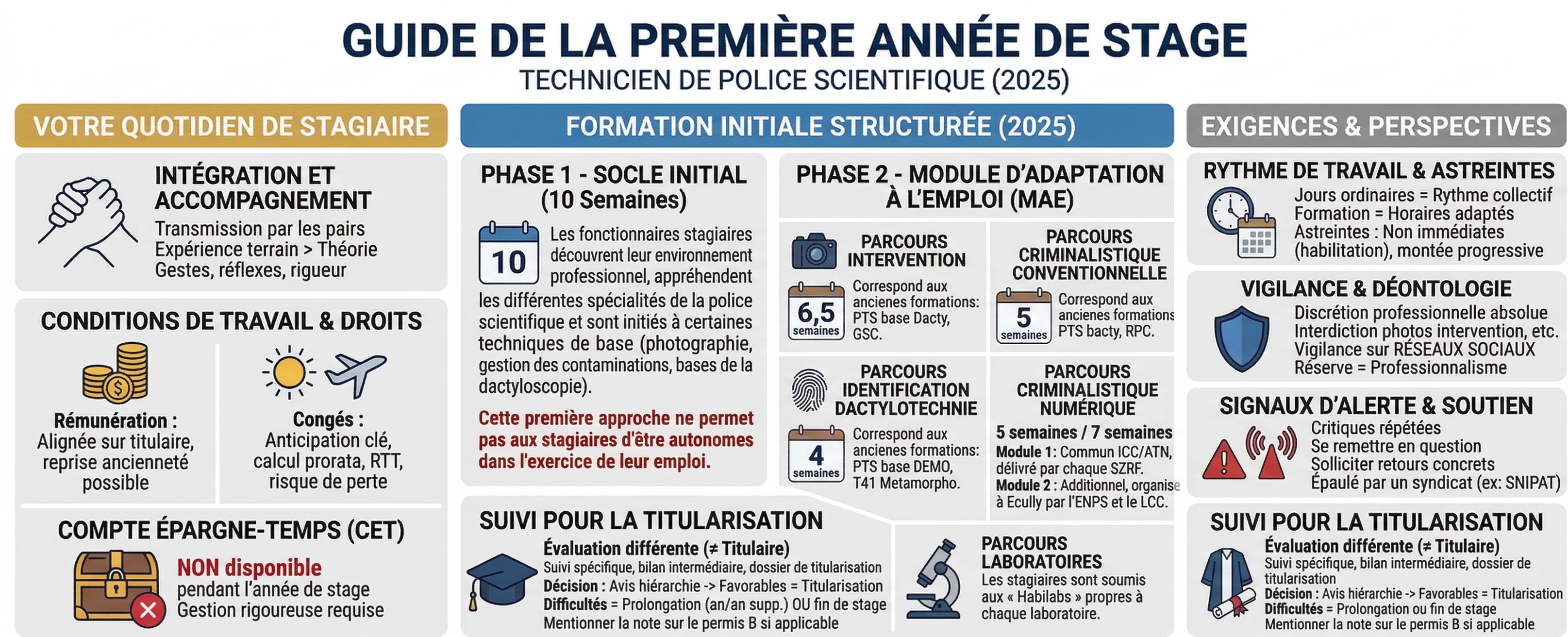 infographie stagiaire TPTS